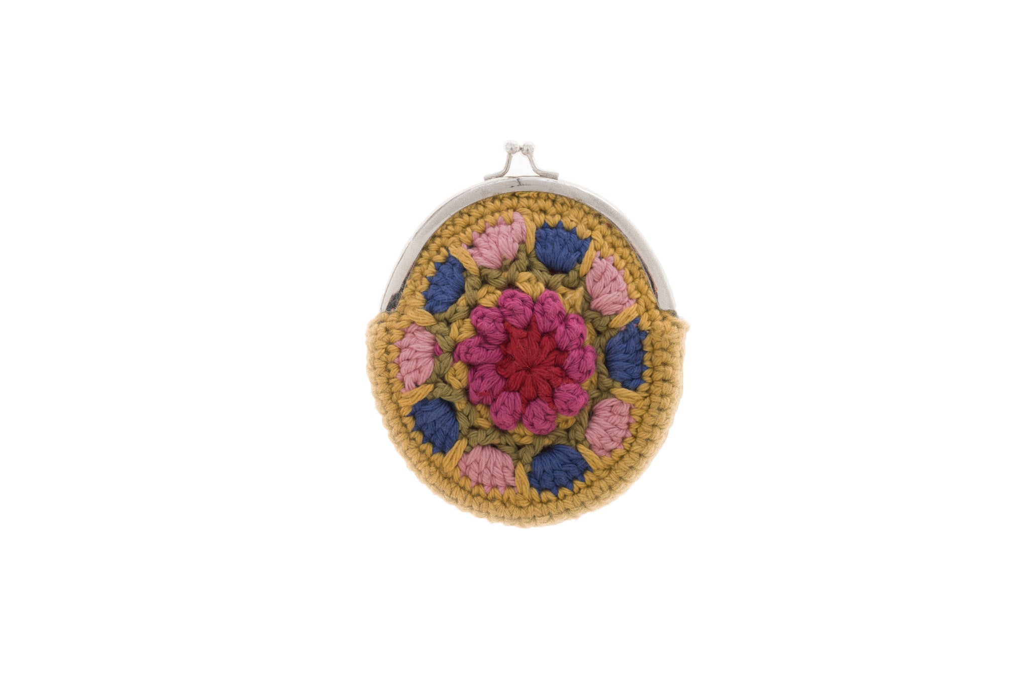 アンテプリマ　クラッチ　ポシェット Crochet Clasp Pouch – French Knot