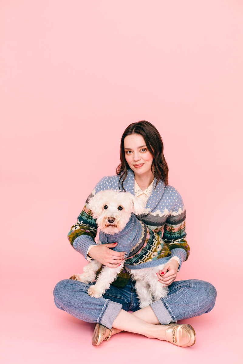Suffolk Dog Sweater – French Knot