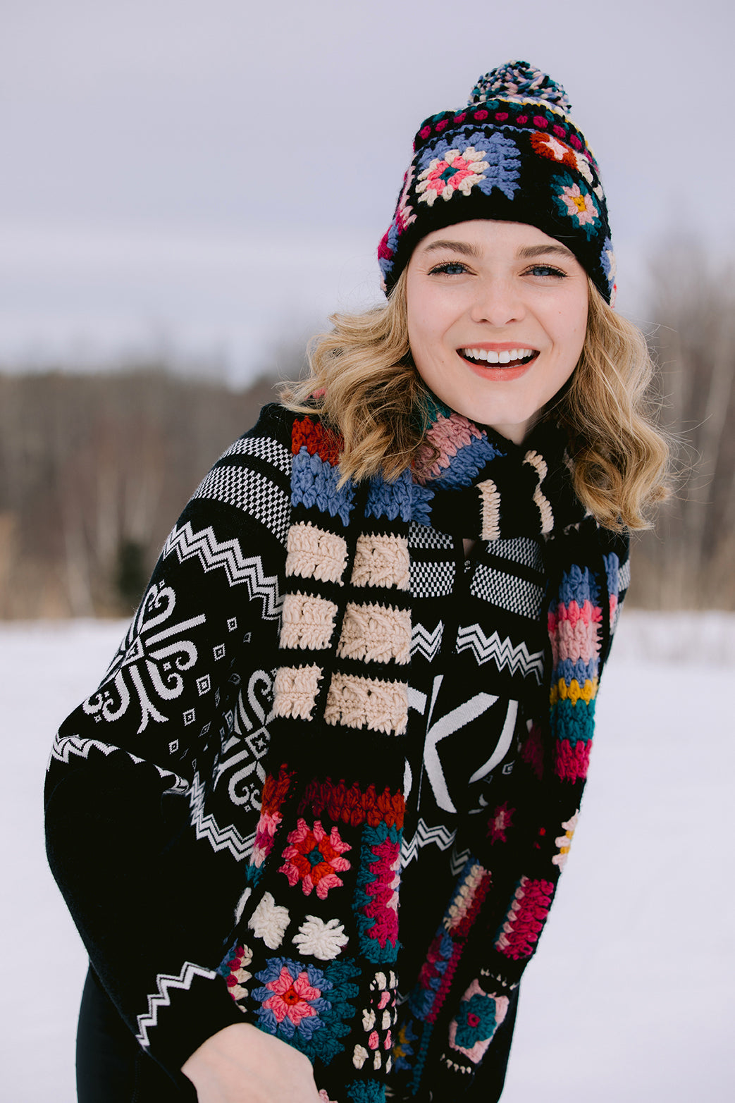 Woodstock Crochet Hat – French Knot