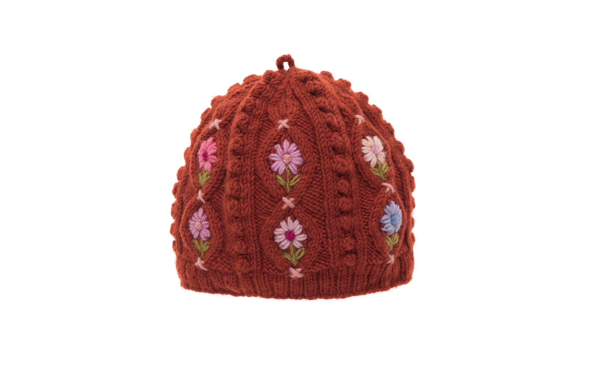 French Knot X Sundance-Cables and Bobbles Hat