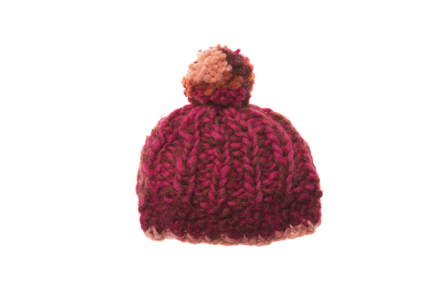 Chunky Hat - French Knot