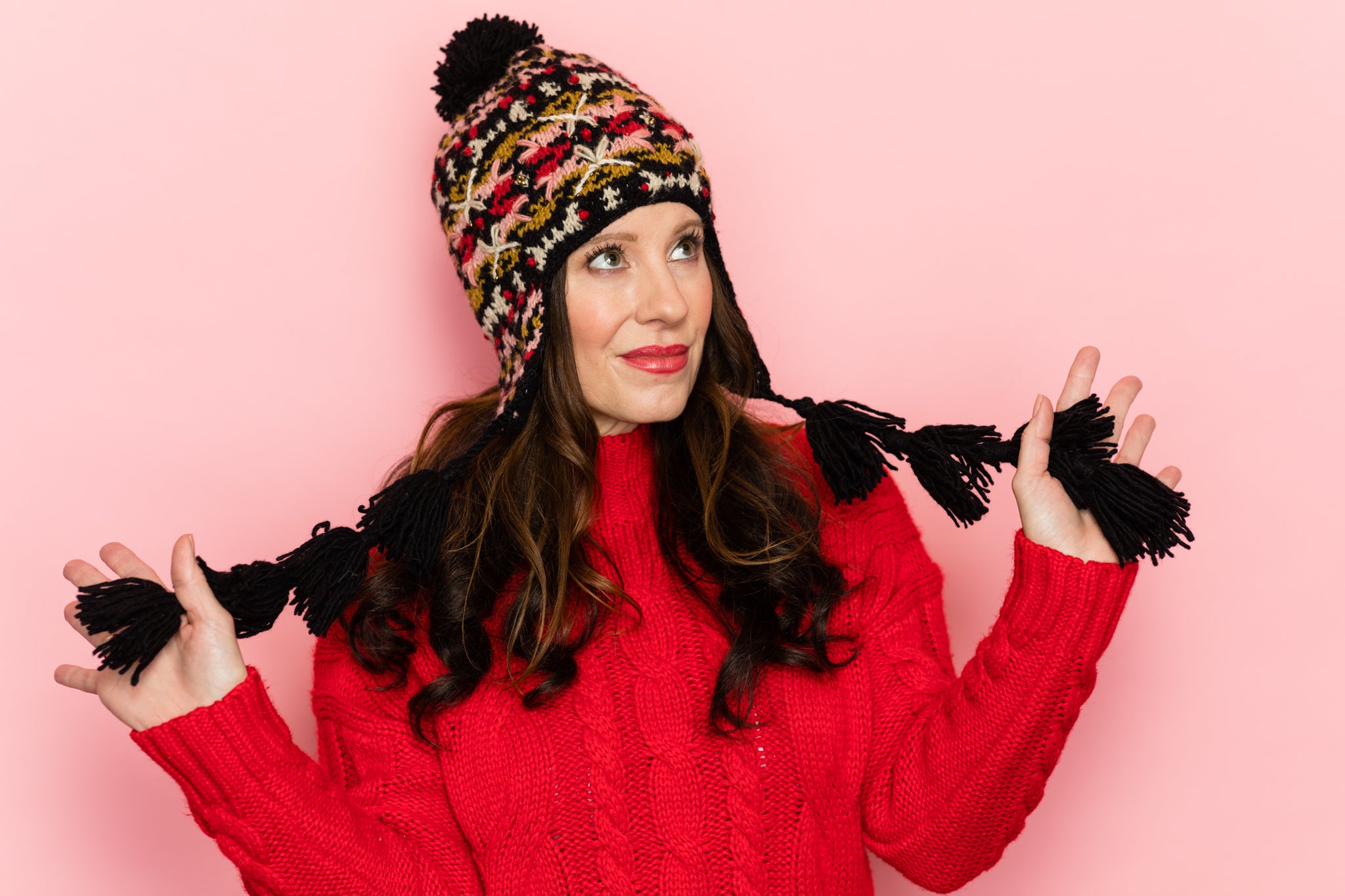 Sedona Earflap – French Knot