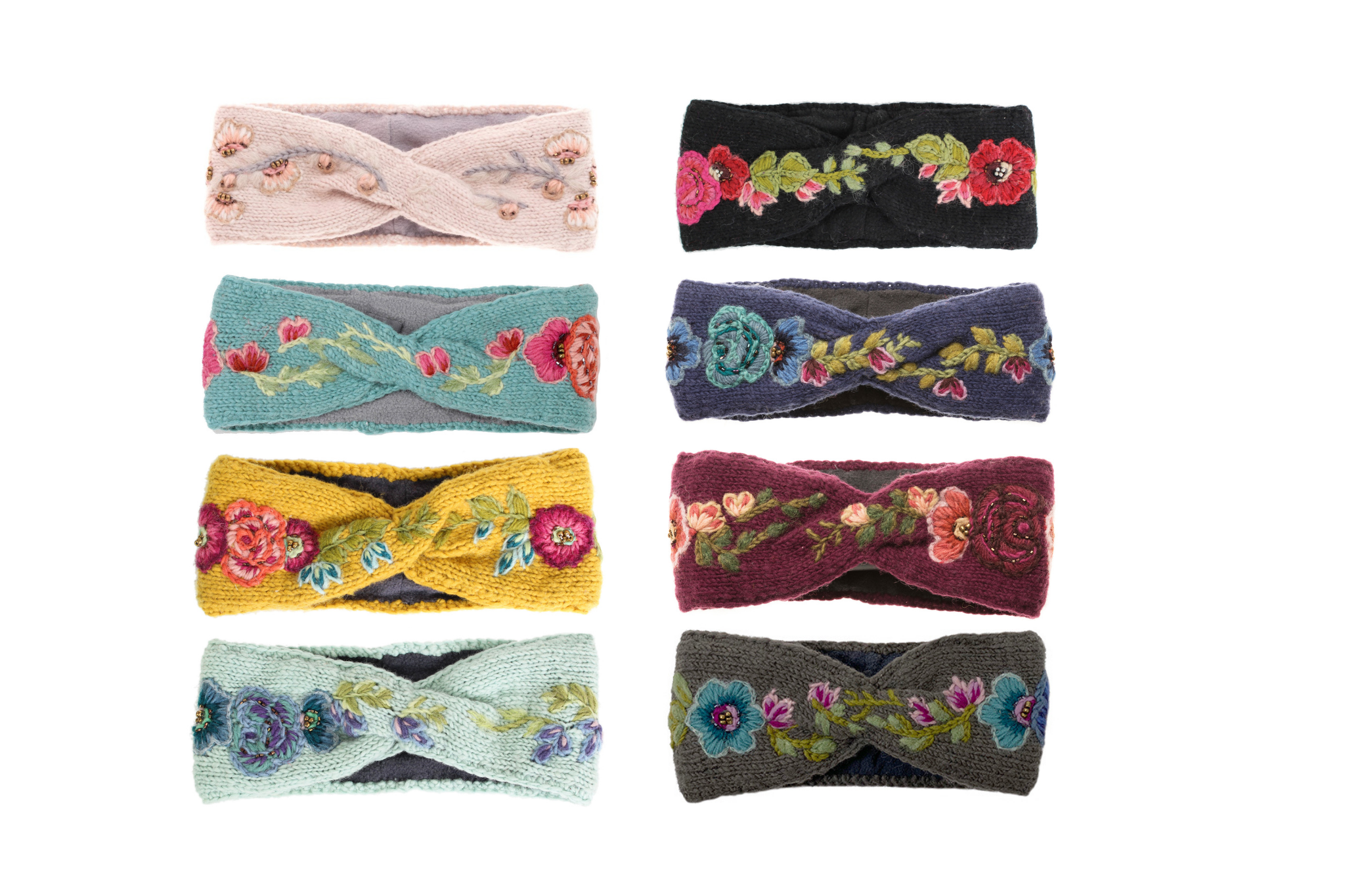 Flower Crown Headband – French Knot display picture 3