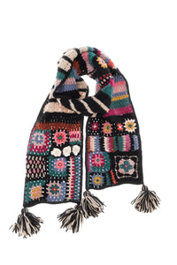 Woodstock Crochet Scarf – French Knot