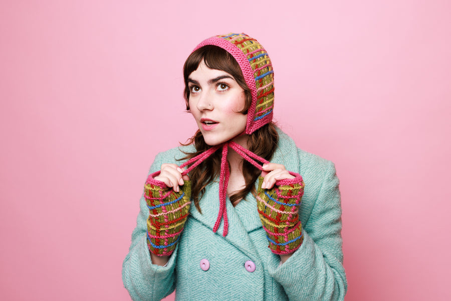 Tate Plaid Bonnet