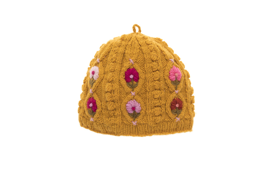 French Knot X Sundance-Cables and Bobbles Hat
