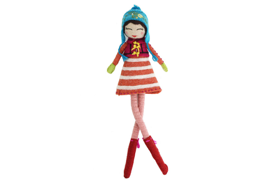 French Knot Doll- Saheli - French Knot