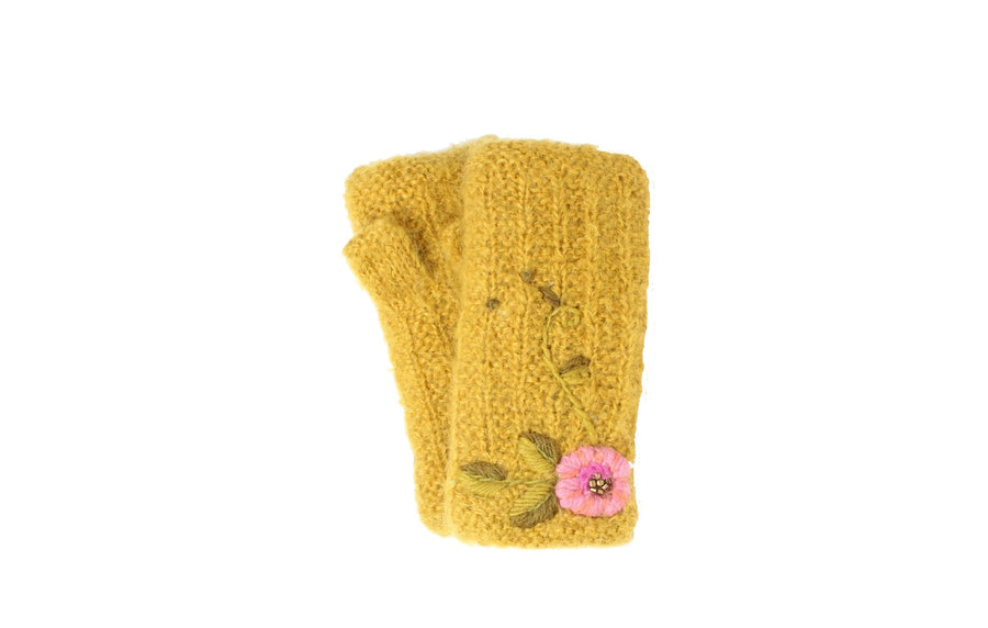 Snowflower Handwarmer - French Knot